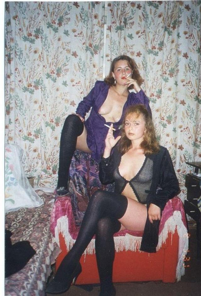 Домашняя подборка ретро снимков обнажённых девиц - секс порно фото